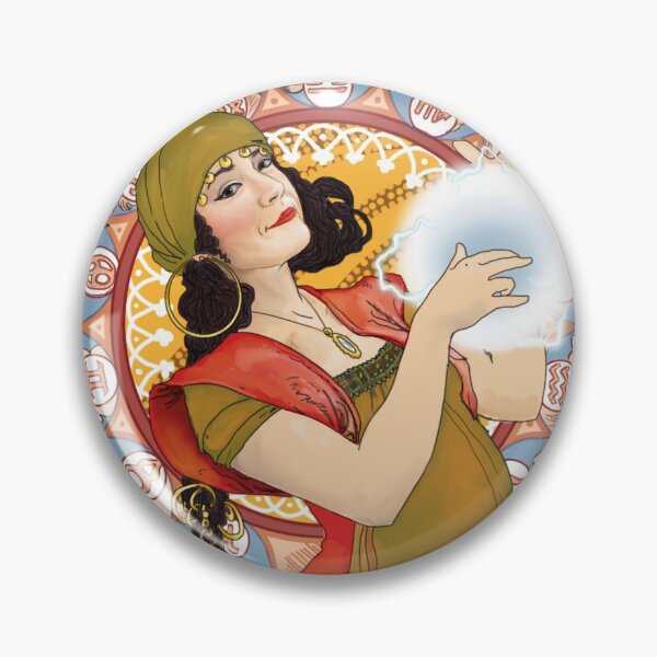 Item preview, Mystical Art Nouveau Tonyana designed and sold by nevernotamanda.
