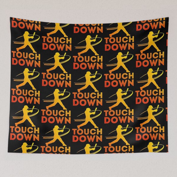 Item preview, TOUCH DOWN FUNNY BASEBALL  designed and sold by KGN  CREATIVITY.