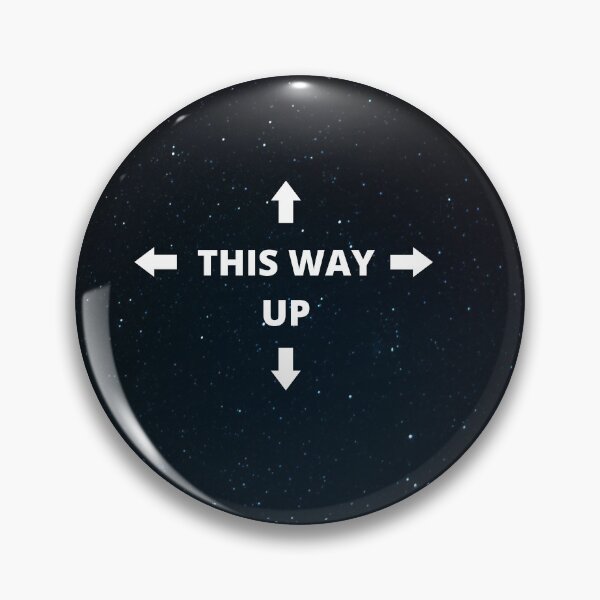 Item preview, This Way Up Sign.  Night Sky. designed and sold by Bagsyrose.