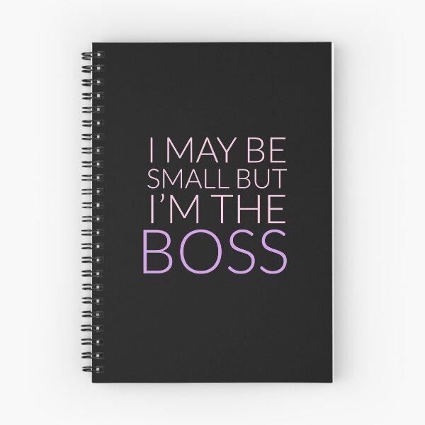Item preview, I may be small but Im the boss. Girl designed and sold by thekidsprint.