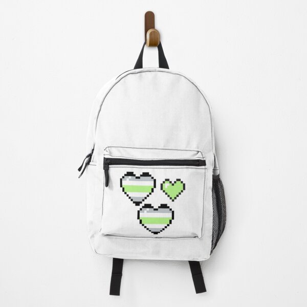 Item preview, Pixel Pride Agender Hearts designed and sold by Sorceress of Cyber Pride.