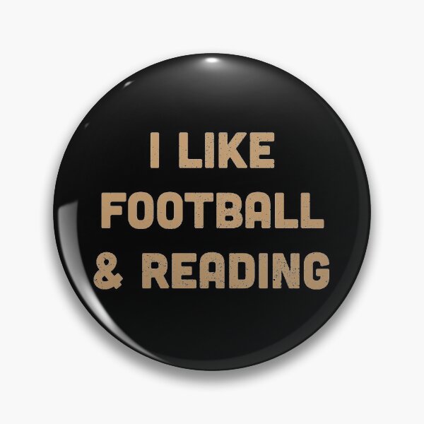 Item preview, Football & Reading designed and sold by Creatively Torn.