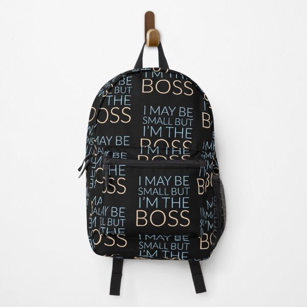 Item preview, I may be small but I'm the boss. Boy designed and sold by thekidsprint.
