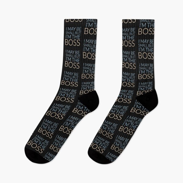 Item preview, I may be small but I'm the boss. Boy designed and sold by thekidsprint.