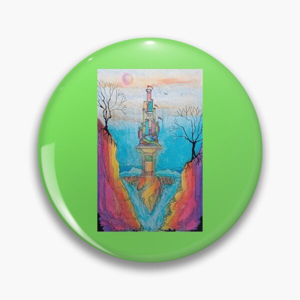 Item preview, Mystical Castle Waterfall designed and sold by emperajcm.
