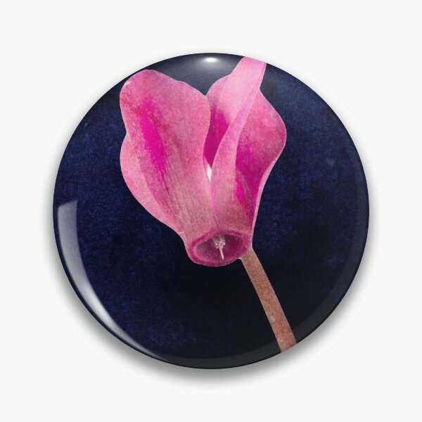 Item preview, Close of Pink Cyclamen Flower designed and sold by Dreamscape Eclectic .