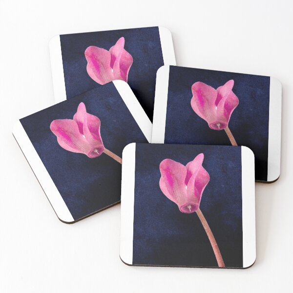 Item preview, Close of Pink Cyclamen Flower designed and sold by Dreamscape Eclectic .