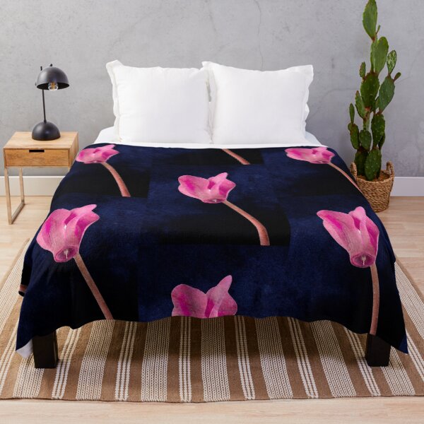 Item preview, Close of Pink Cyclamen Flower designed and sold by Dreamscape Eclectic .