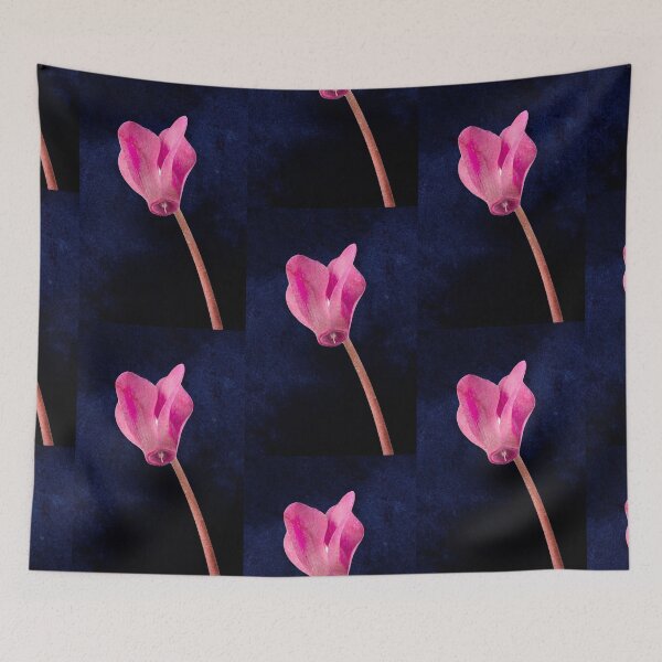 Item preview, Close of Pink Cyclamen Flower designed and sold by Dreamscape Eclectic .