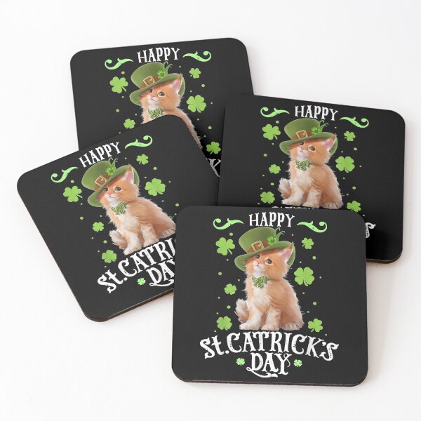 Item preview, Happy St Catrick's Day Funny Cat St Patricks designed and sold by AngelJames.