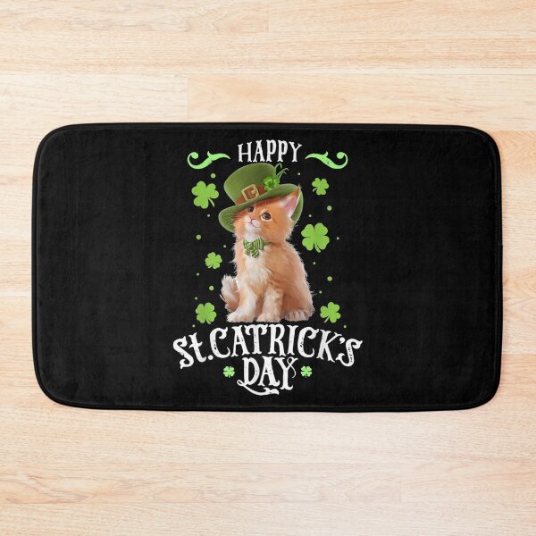 Item preview, Happy St Catrick's Day Funny Cat St Patricks designed and sold by AngelJames.