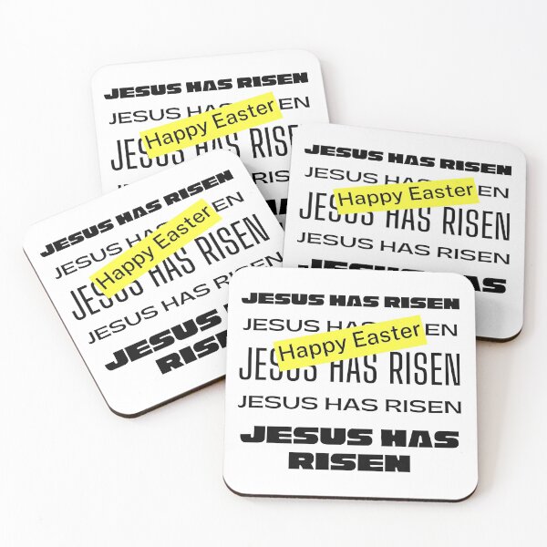 Item preview, HAPPY EASTER | JESUS HAS RISEN designed and sold by LiveAndGlow.