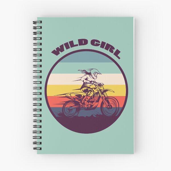 Item preview, Vintage motocross wild girl designed and sold by Astralia.
