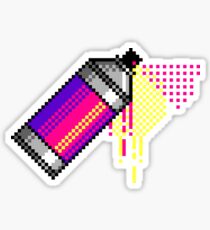 Spray paint - Pink Sticker