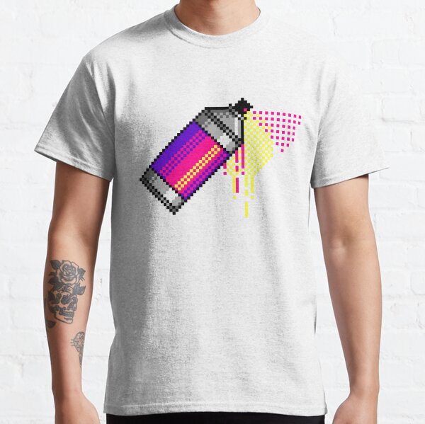 spraypainted shirts