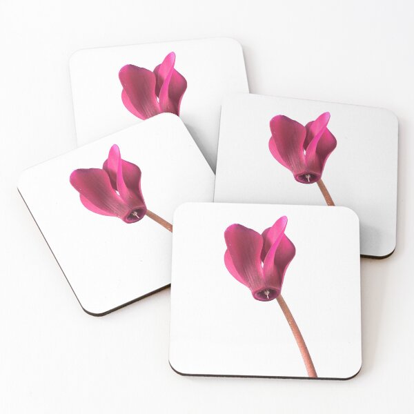 Item preview, Close of Pink Cyclamen Flower designed and sold by Dreamscape Eclectic .