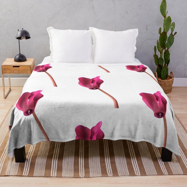Item preview, Close of Pink Cyclamen Flower designed and sold by Dreamscape Eclectic .