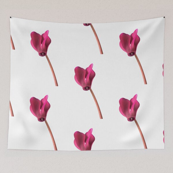 Item preview, Close of Pink Cyclamen Flower designed and sold by Dreamscape Eclectic .