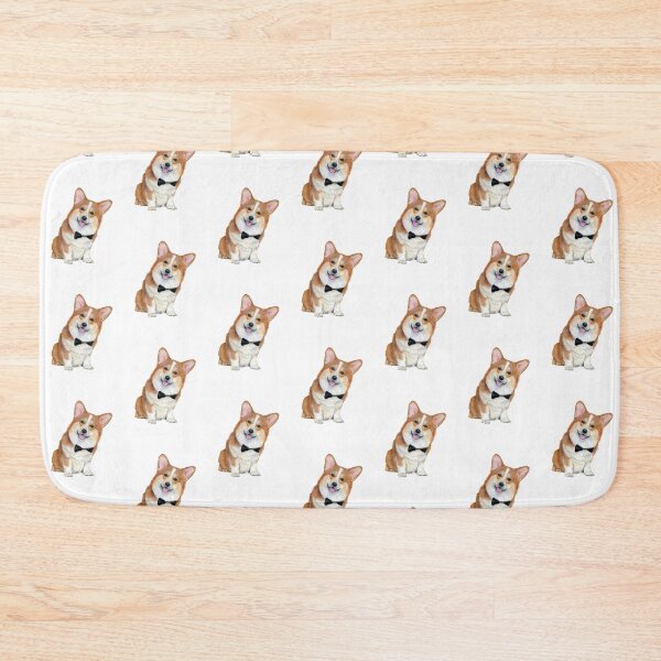 Item preview, Corgi with Bowtie designed and sold by elameladesigns.