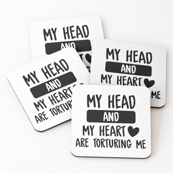 Item preview, My Head And My Heart Are Torturing Me designed and sold by FilipeFerreira.