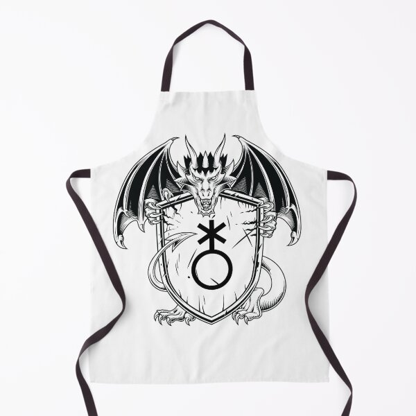 Item preview, Gender Queer Dragon Shield BW designed and sold by sociallyinform.