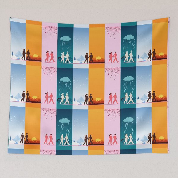 Item preview, A couple walking through seasons designed and sold by preeyavis.