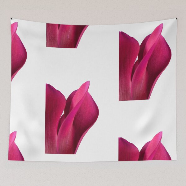 Item preview,  Close of Pink Cyclamen Flower designed and sold by Dreamscape Eclectic .