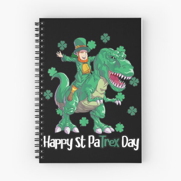 Item preview, Leprechaun ride Dino Happy st patrex day St Patricks Day designed and sold by AngelJames.