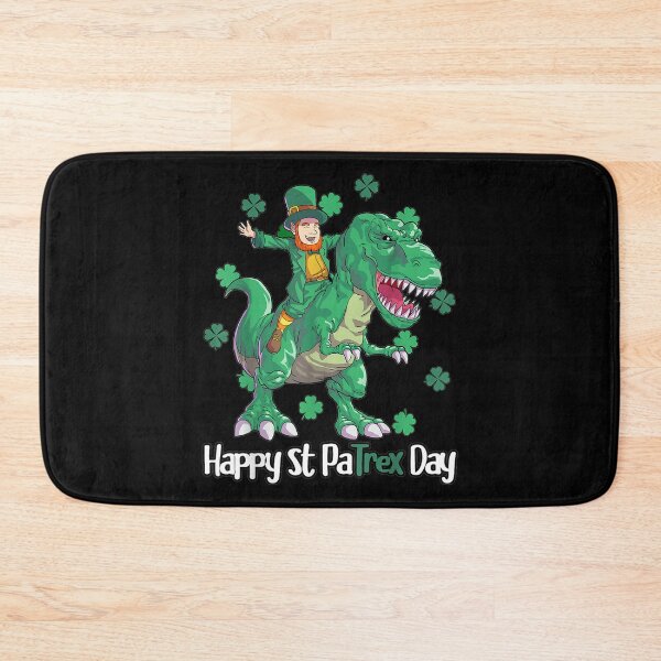 Item preview, Leprechaun ride Dino Happy st patrex day St Patricks Day designed and sold by AngelJames.
