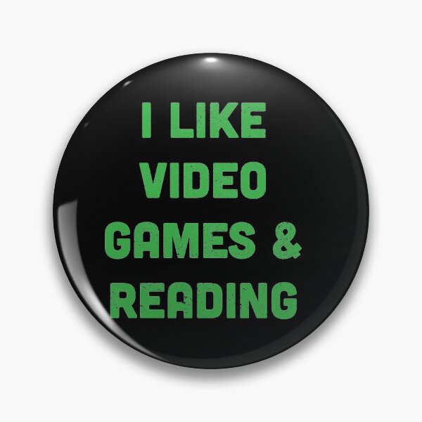Item preview, Video Games & Reading designed and sold by Creatively Torn.