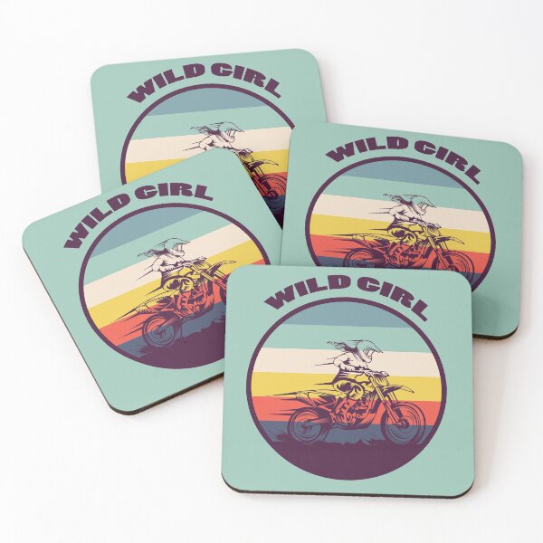 Item preview, Vintage motocross wild girl designed and sold by Astralia.