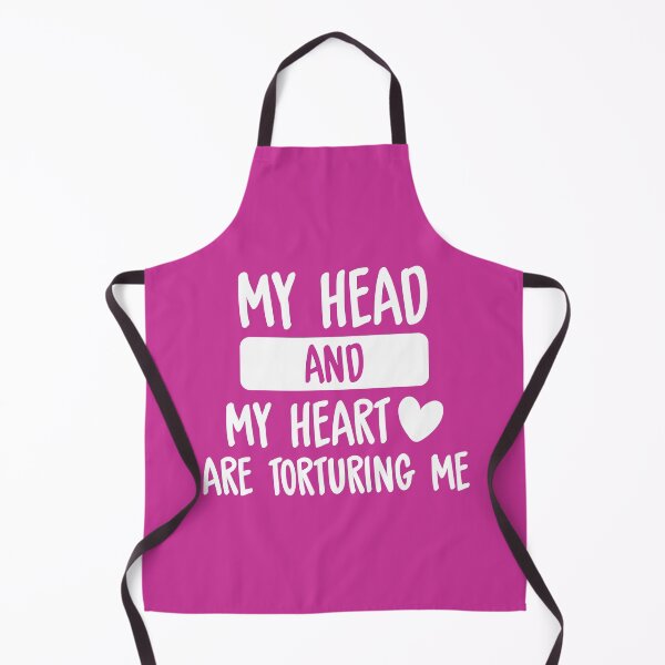 Item preview, My Head And My Heart Are Torturing Me (Pink) designed and sold by FilipeFerreira.