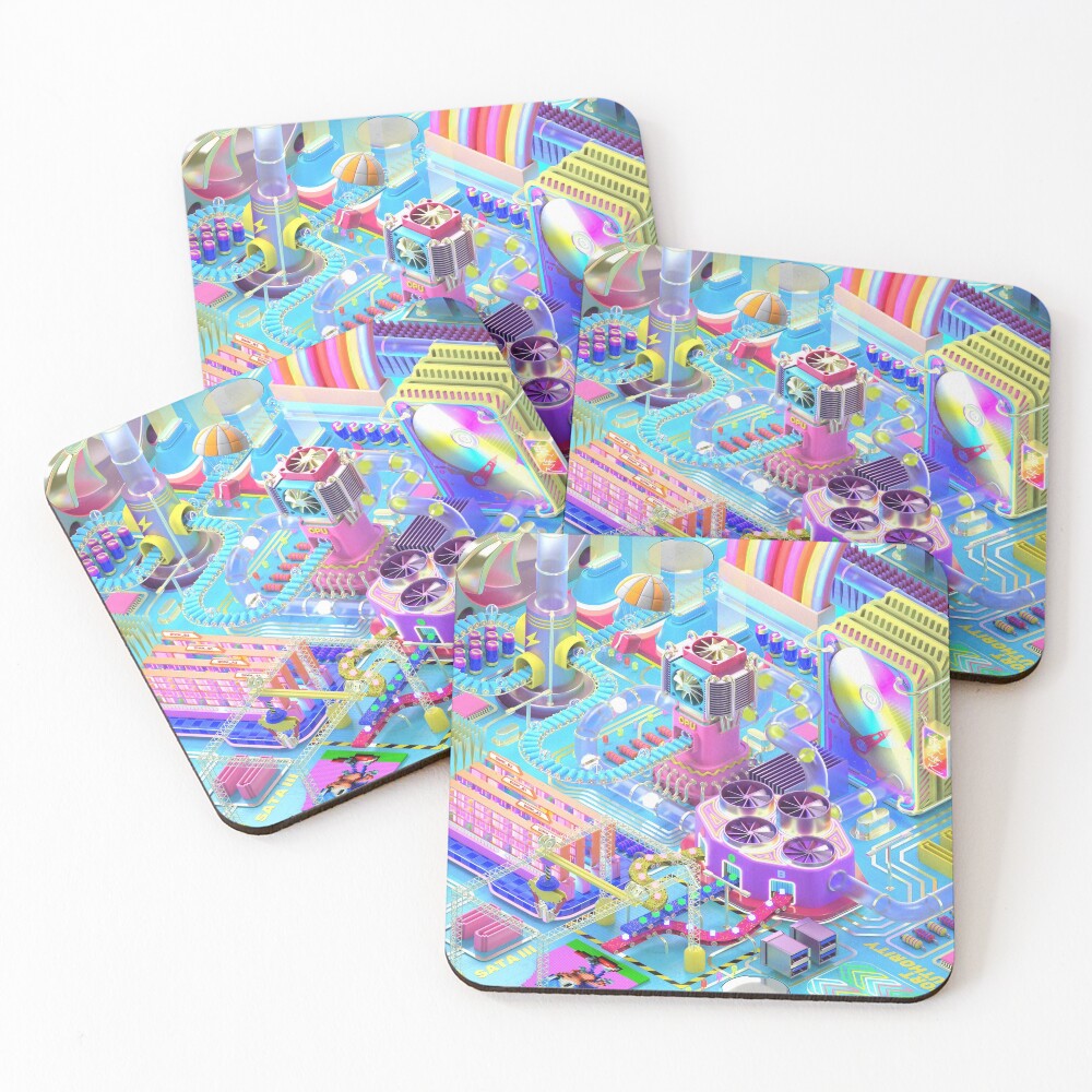 Item preview, Coasters (Set of 4) designed and sold by DrPresident.