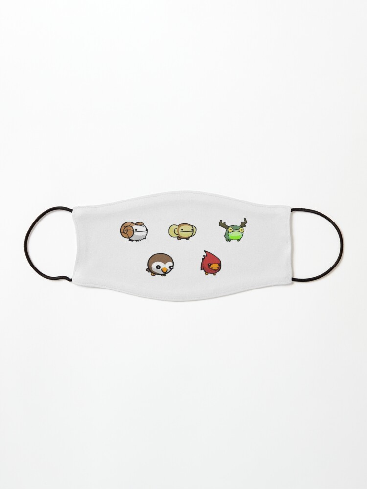 Castle Crashers Animal Sticker Pack 1 Mask for Sale by Essentric