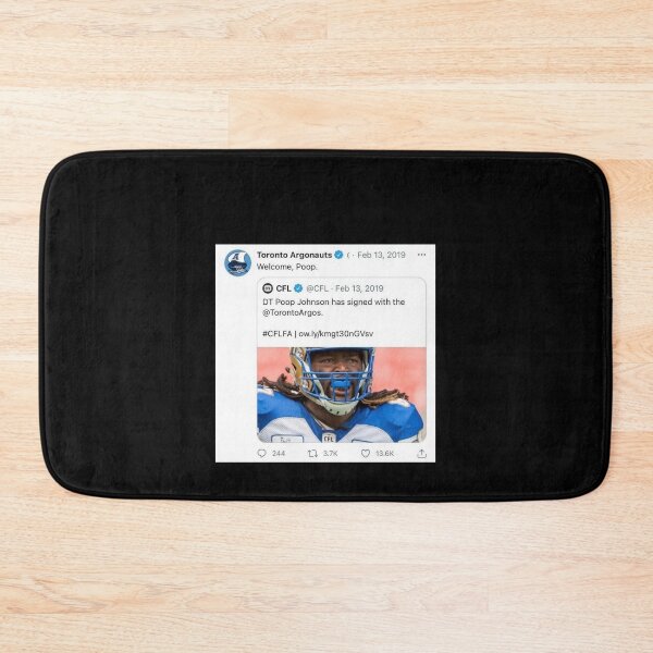 Item preview, WELCOME POOP | POOP JOHNSON FUNNY TWEET designed and sold by Hunters11.