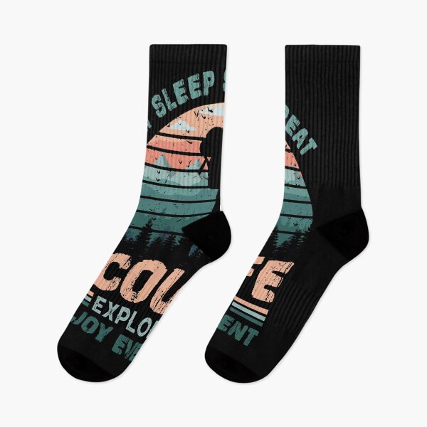 Item preview, Eat Eat Sleep Scout Repeat Vintage Scouting Scout Life Enjoy Every Moment designed and sold by cucai721.