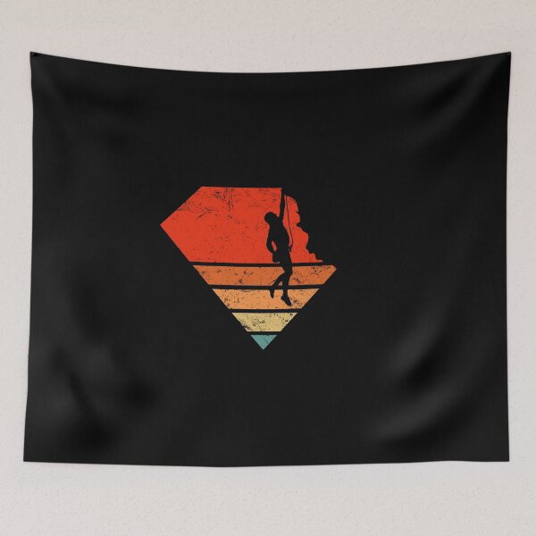 Item preview, Rock Climber Retro Mountain Vintage designed and sold by Matt Ballinger.