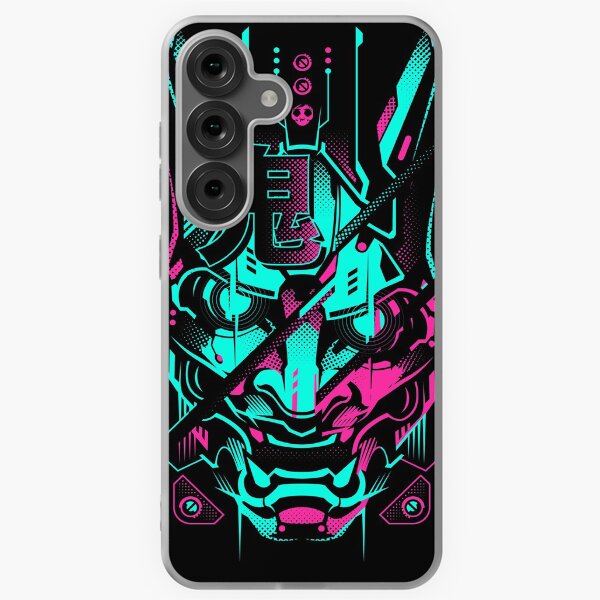 Aperçu de l'œuvre Oni Glitch - Neon Ver créée et vendue par Blackout  Brother.