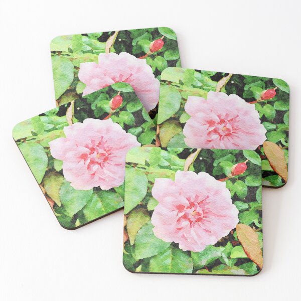 Item preview, Pink Rose Beauty (watercolor) designed and sold by PaisleyMcNoodle.