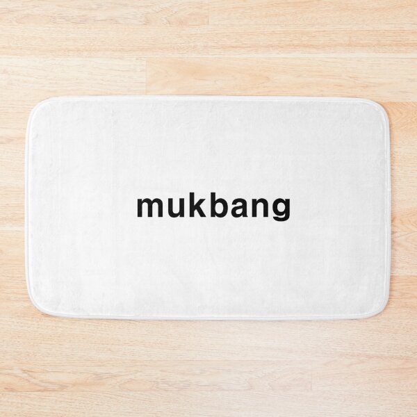 Item preview, lettering design print style. korea mukbang. designed and sold by dadamda.