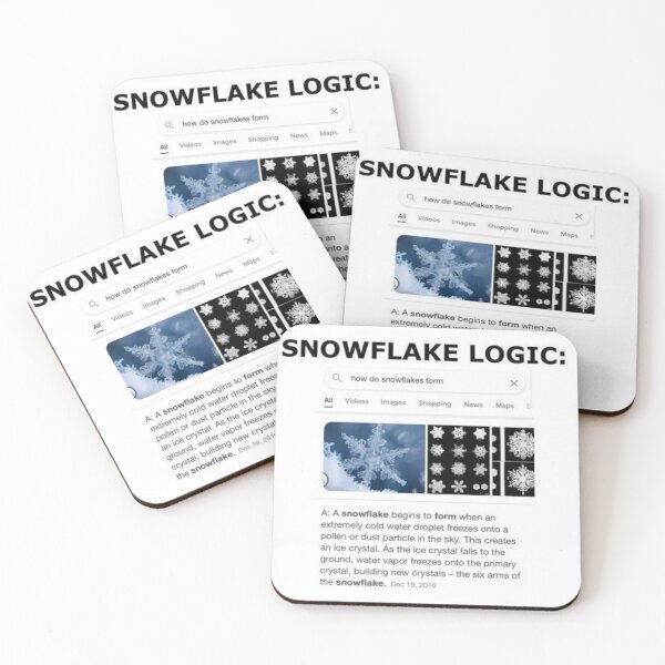 Item preview, SNOWFLAKE LOGIC | SNOWFLAKE LOGIC designed and sold by Hunters11.