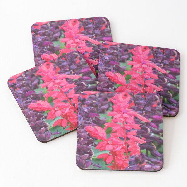 Item preview, Bright red and purple salvia designed and sold by greentiger1.