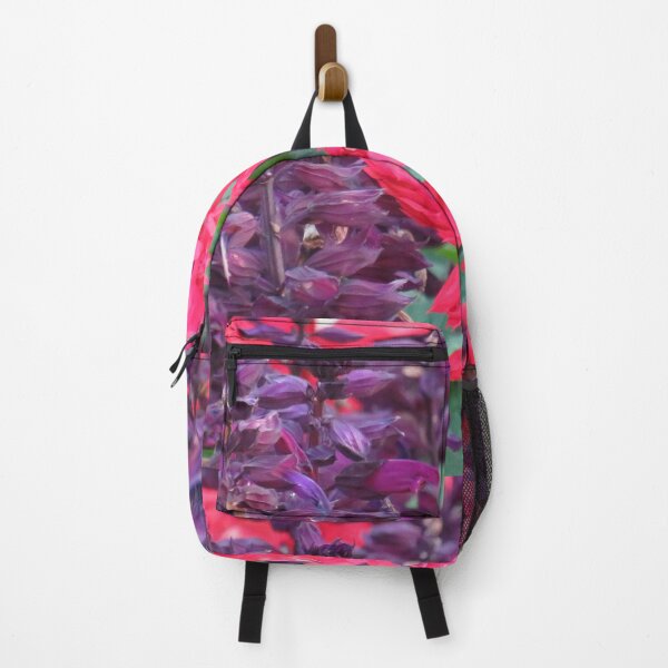Item preview, Bright red and purple salvia designed and sold by greentiger1.