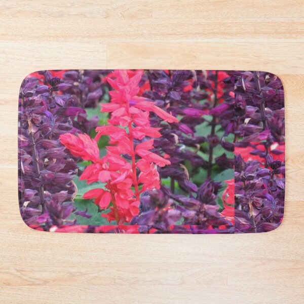 Item preview, Bright red and purple salvia designed and sold by greentiger1.
