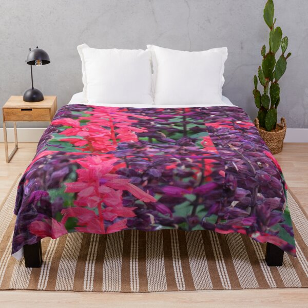 Item preview, Bright red and purple salvia designed and sold by greentiger1.