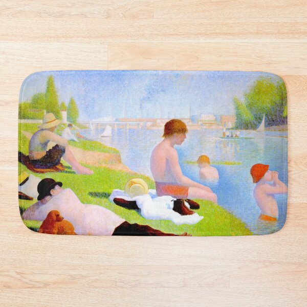 Item preview, Bathers at Asnières by Georges Pierre Seurat designed and sold by SimpleJoyStyle.