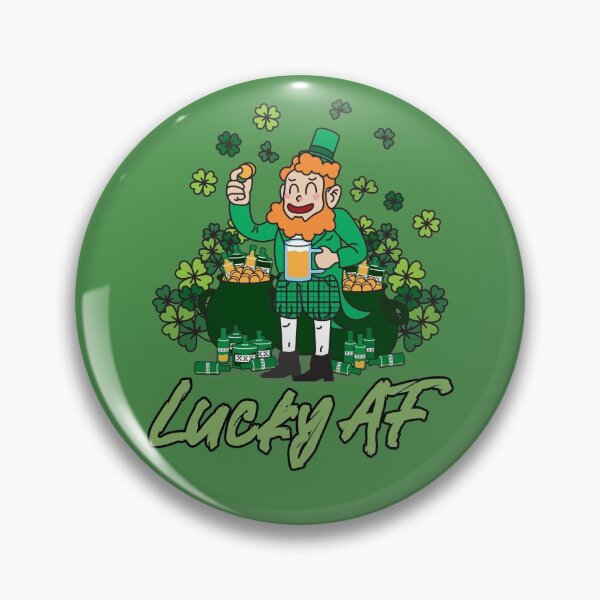 Item preview, Lucky AF St. Patrick's Day Leprechaun designed and sold by alancrapopod.