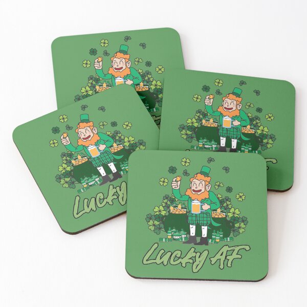 Item preview, Lucky AF St. Patrick's Day Leprechaun designed and sold by alancrapopod.