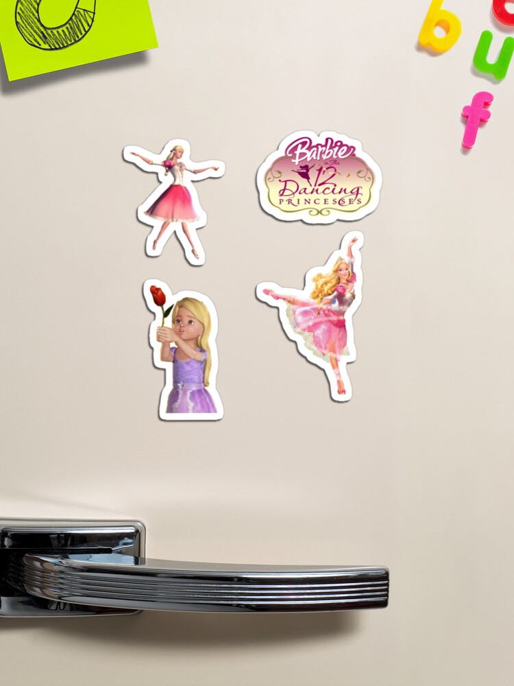 Brilliant Barbie Girl Stickers - Juego de 12