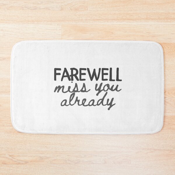 Item preview, Farewell, Miss You Already  designed and sold by Zentropik.